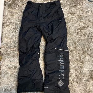 Columbia Omni-Heat Kids Snow Snowboard Skiing Black Outdoor Pants M